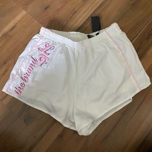 LF the brand white shorts size small (matching jacket available)